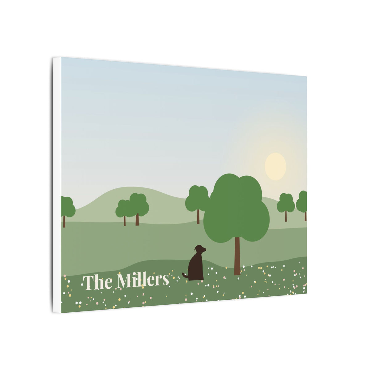 Personalized Photo Canvas Print – Custom Wall Art with Name