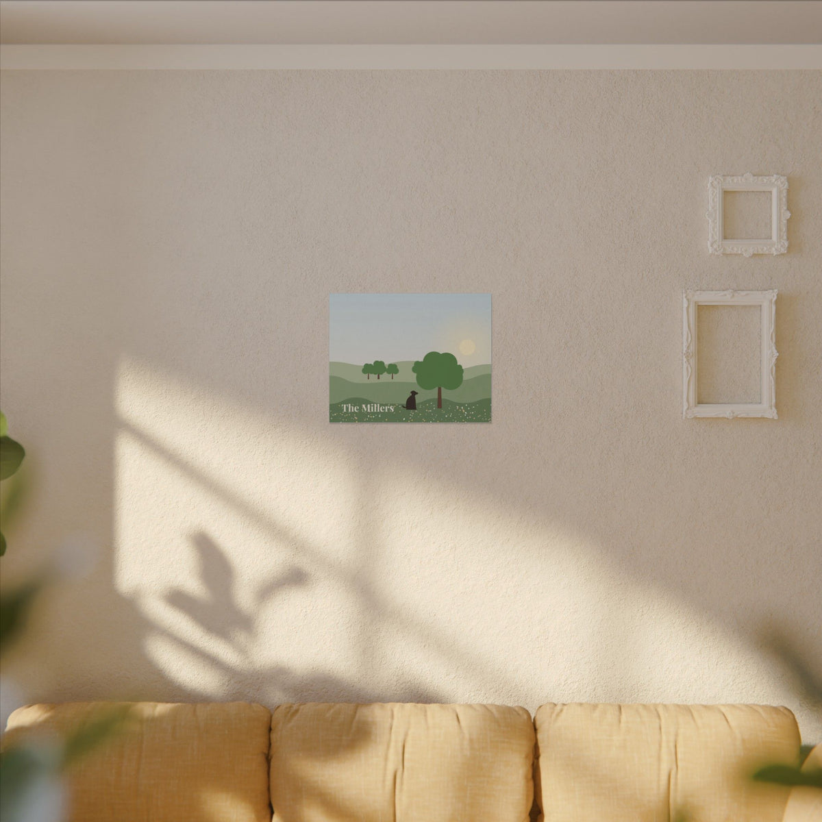 Personalized Photo Canvas Print – Custom Wall Art with Name