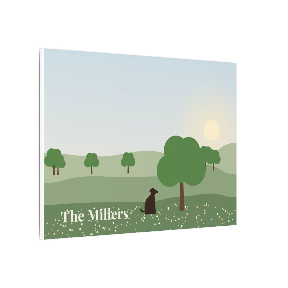 Personalized Photo Canvas Print – Custom Wall Art with Name