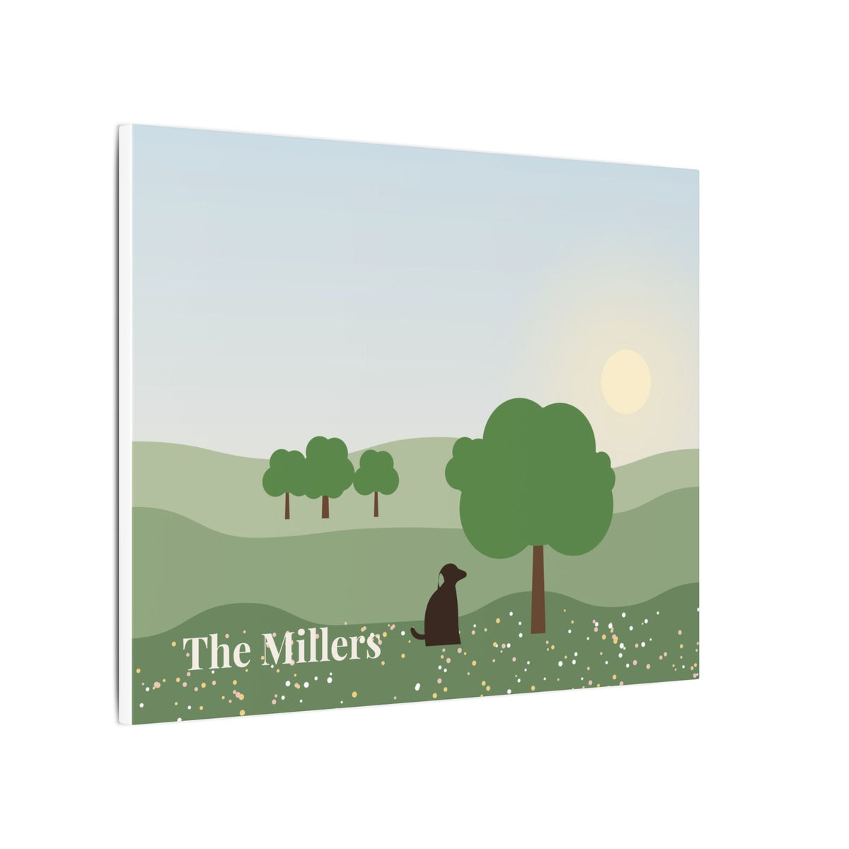 Personalized Photo Canvas Print – Custom Wall Art with Name