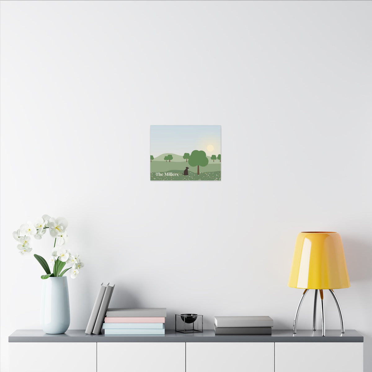 Personalized Photo Canvas Print – Custom Wall Art with Name