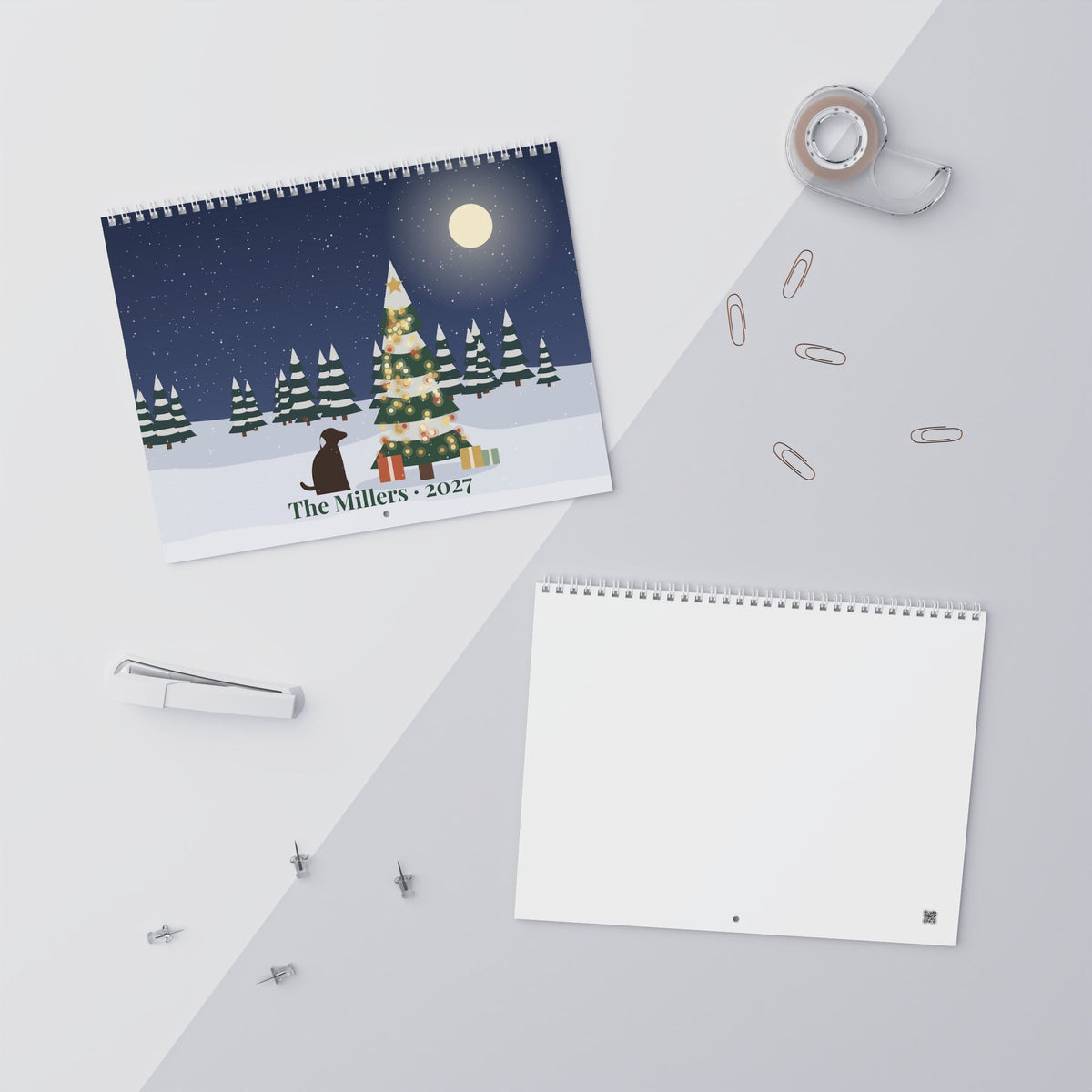 2027 Personalized Photo Wall Calendar – 12 Months of Your Photos