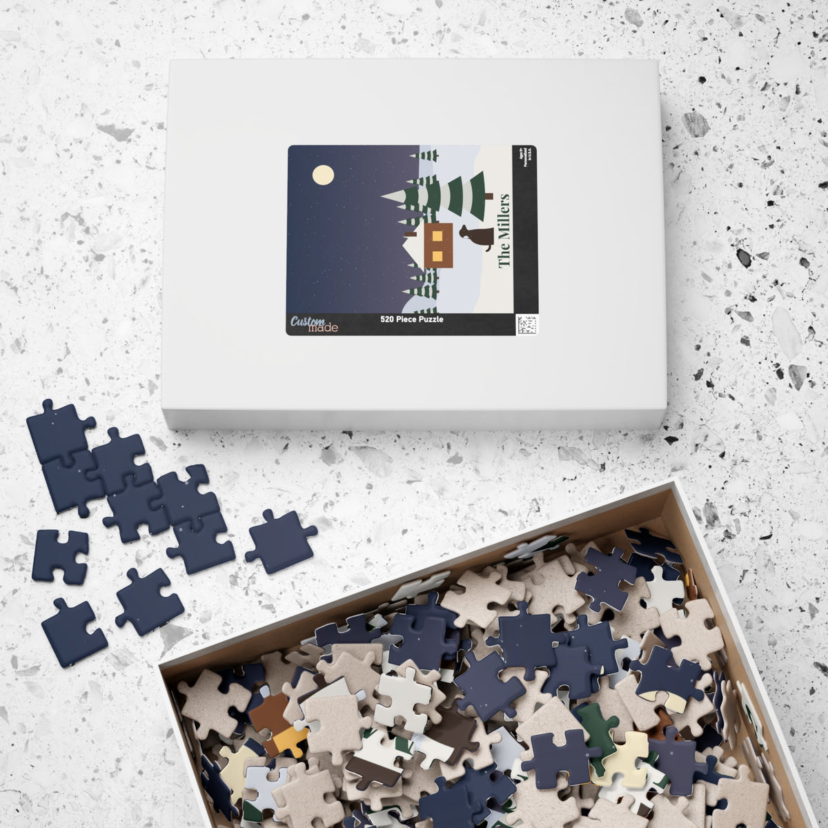 Personalized 520-Piece Photo Puzzle – Custom Jigsaw from Your Photo