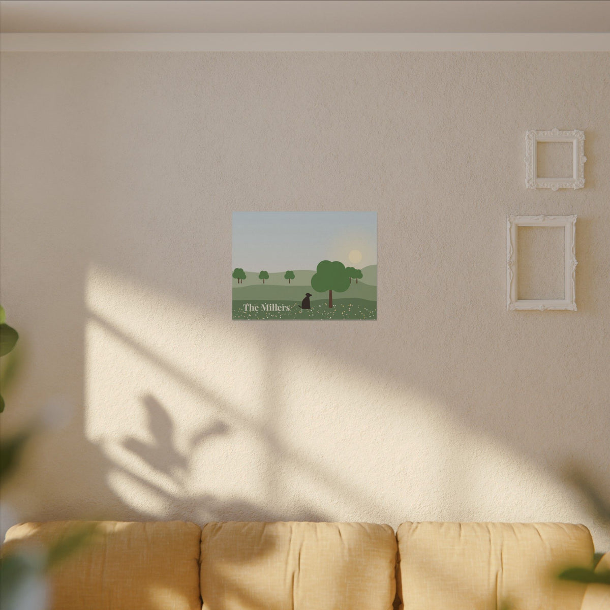 Personalized Photo Canvas Print – Custom Wall Art with Name