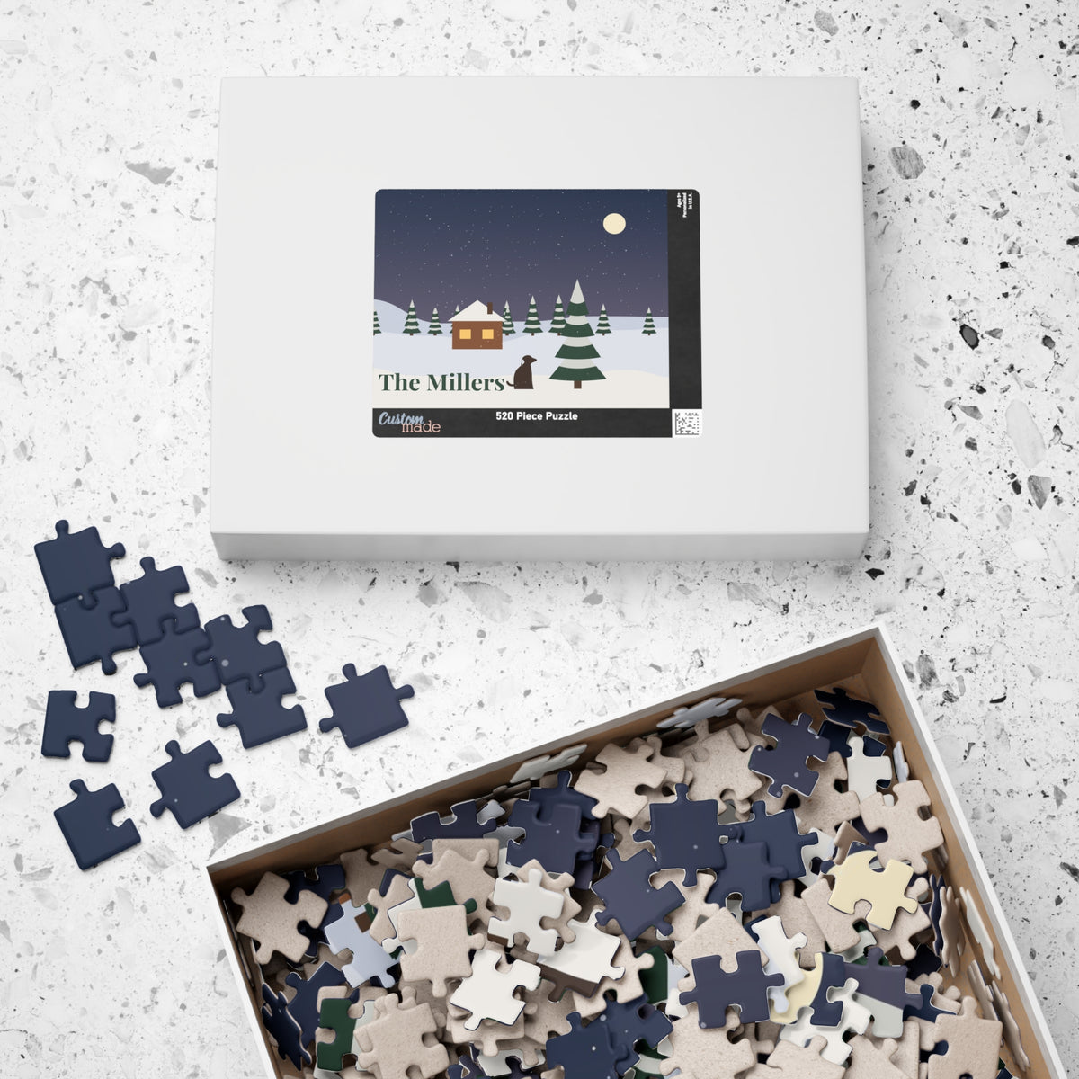Personalized 520-Piece Photo Puzzle – Custom Jigsaw from Your Photo